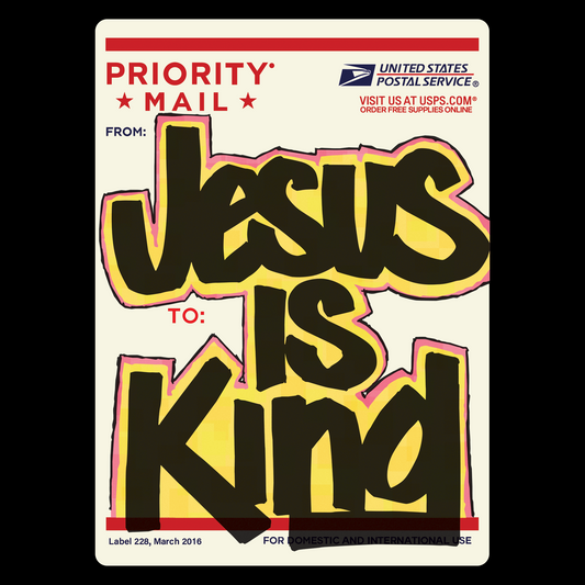 Short Sleeve T-Shirt: Jesus is King - Royal Mail